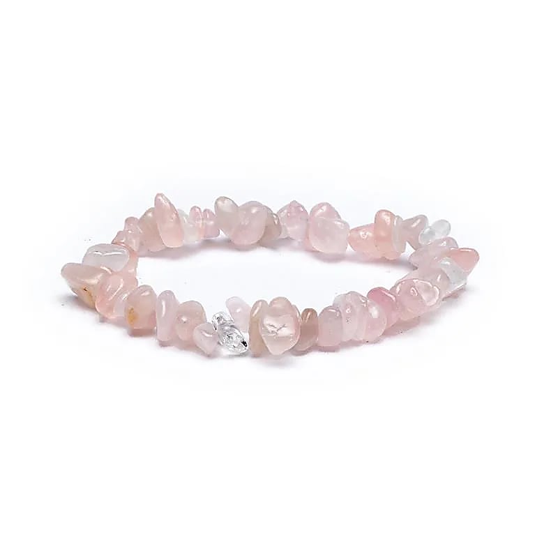 Armband "Splitter" - Rosenquarz