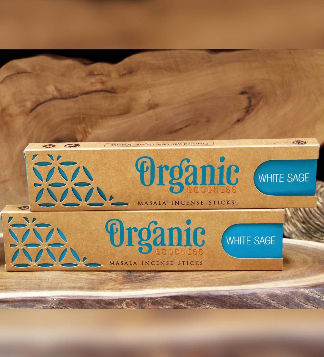 Rökelsepinnar "White Sage" Song of India-Organic