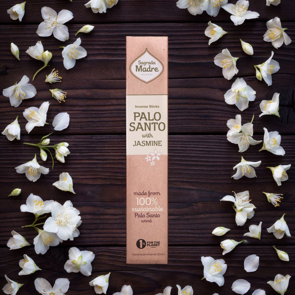 Sagrada Madre Rökelsepinnar "Palo Santo och Jasmin"