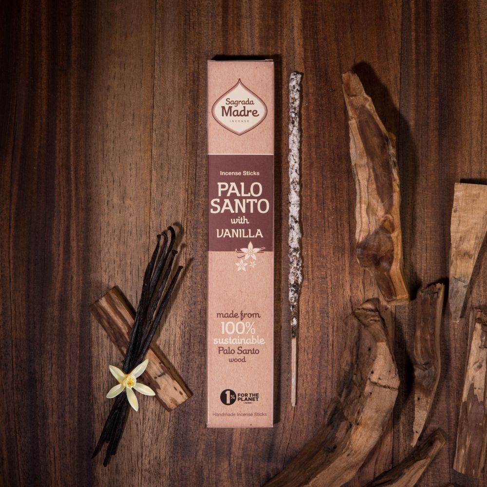 Sagrada Madre Rökelsepinnar "Palo Santo och Vanilj"