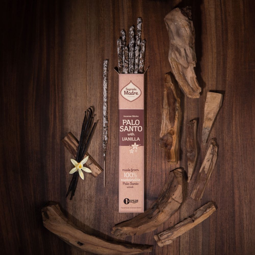 Sagrada Madre Rökelsepinnar "Palo Santo och Vanilj"