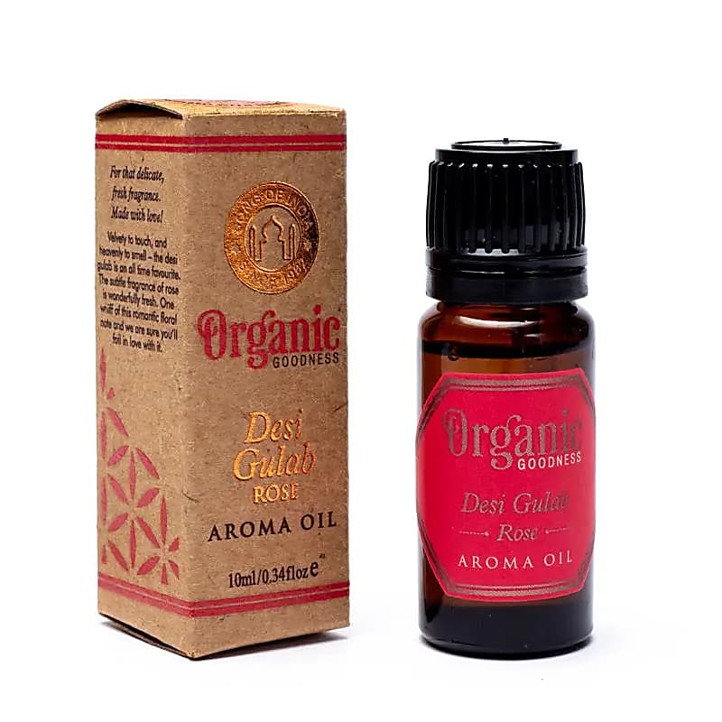 Organic Aroma Oil Rose, 10ml