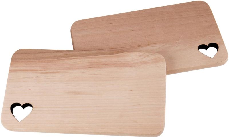 Schneidebrett Erle FSC® - 22,5 x 12,5 x 1,2 cm
