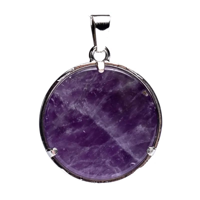 Edelsteinanhänger Amethyst "Blume des Lebens" (2025)