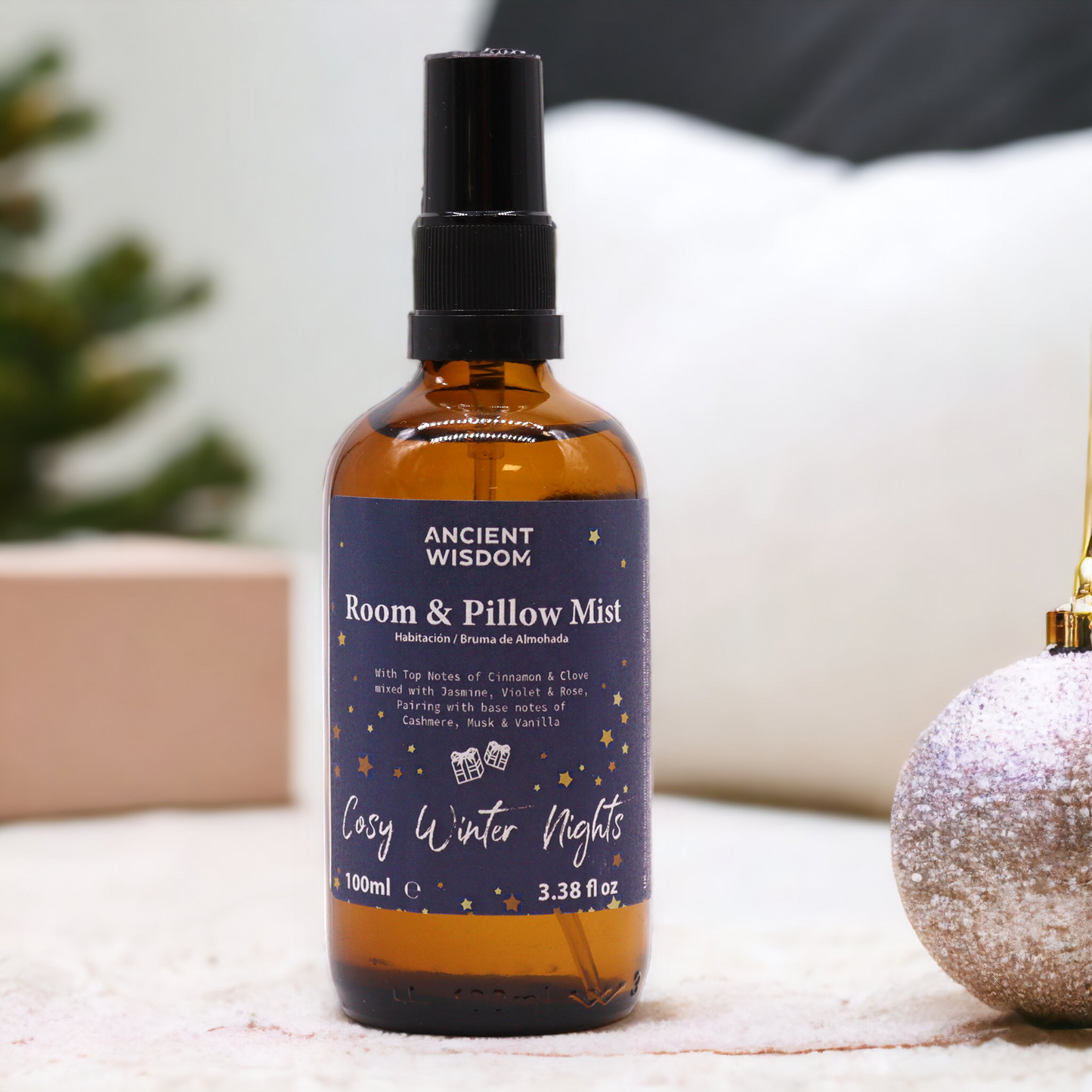 Rums- och Kuddspray Mysiga Vinterkvällar - 100ml