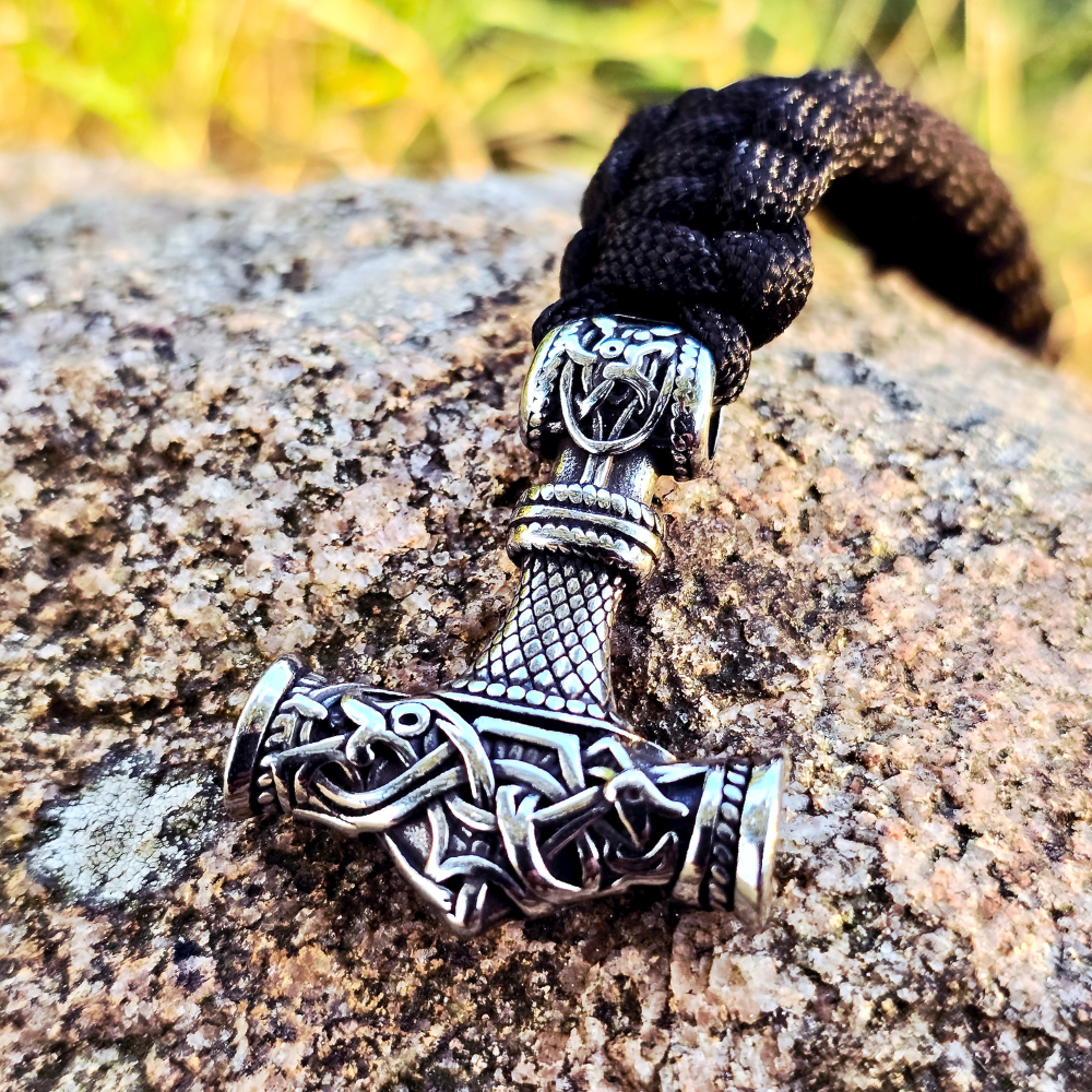 Armband "Thor-Mjölnir" Paracord – verschiedene Farben