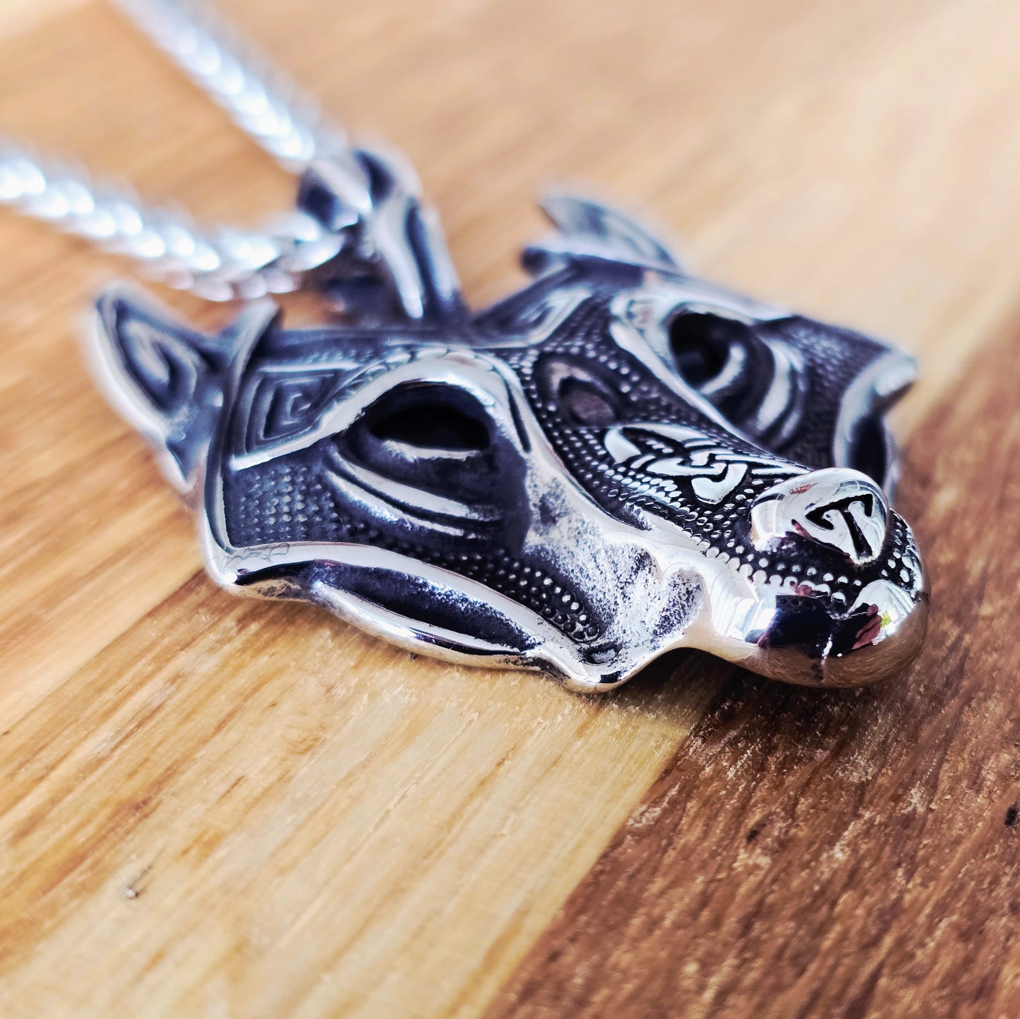 Varg-Halsband "Freki Legacy" Silver