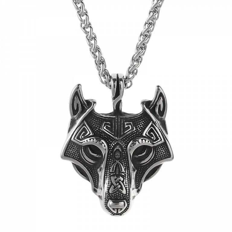 Varg-Halsband "Freki Legacy" Silver
