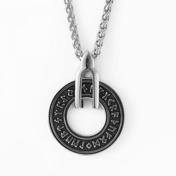 Halsband "Runic Wheel" Silver (2026)
