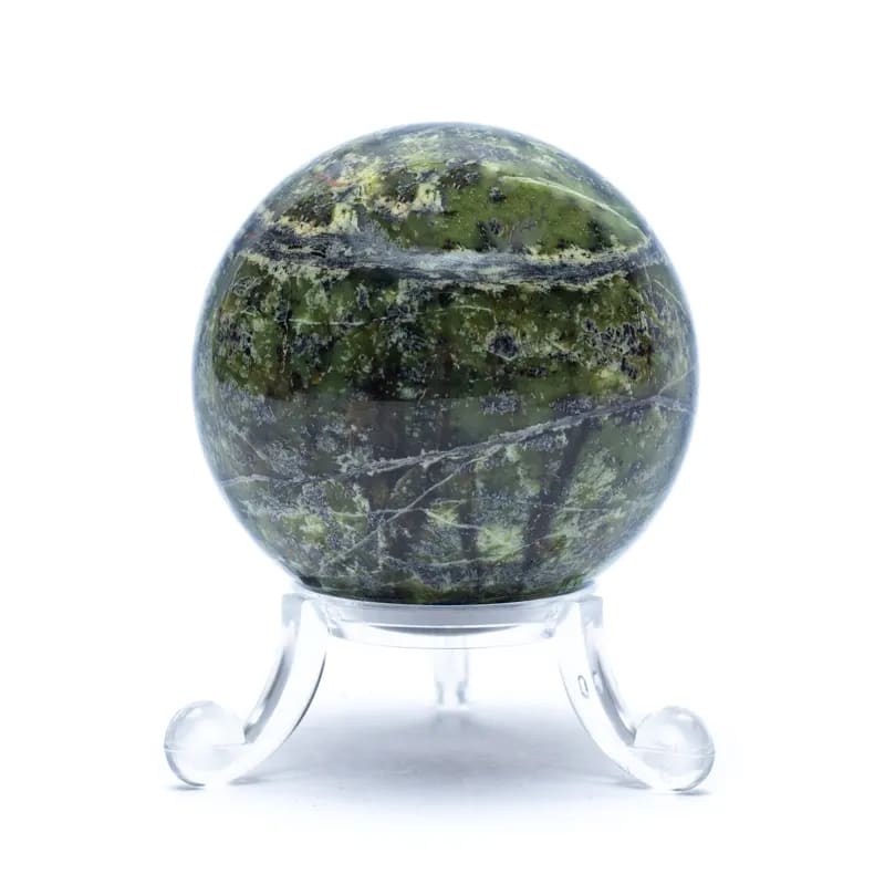 Feng Shui, Grüne Serpentin - Edelsteinkugel