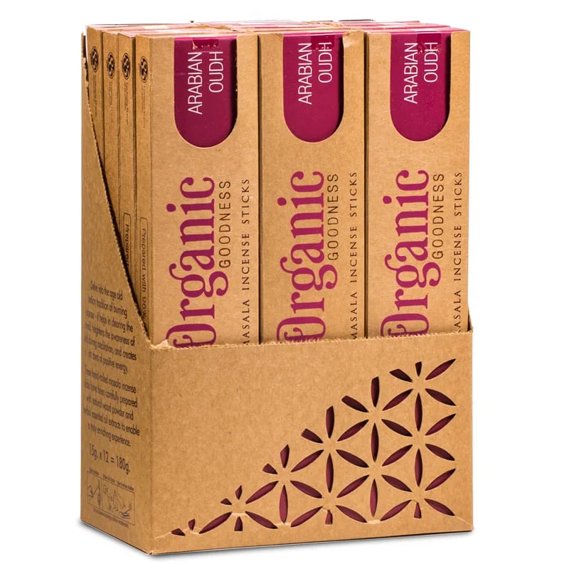 Rökelsepinnar Arabian Oudh "Song of India" Organic