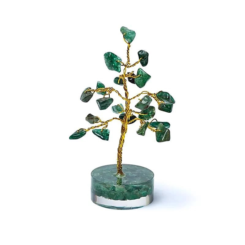 Edelsteinbaum – 80 mm „Grüner Aventurin“