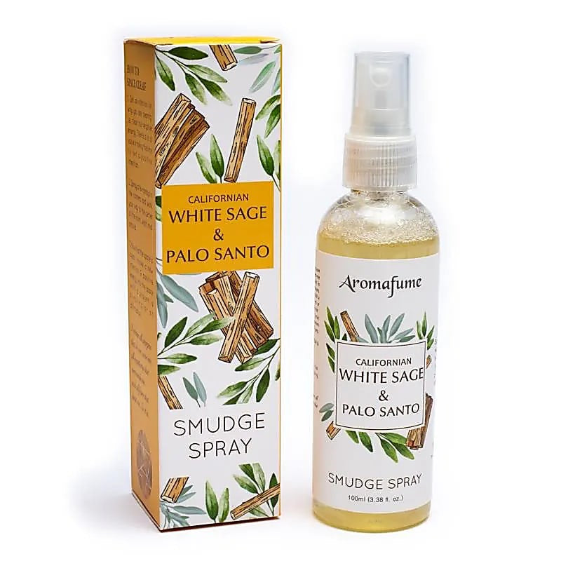 Aromafume Smudge Spray – Weißer Salbei & Palo Santo