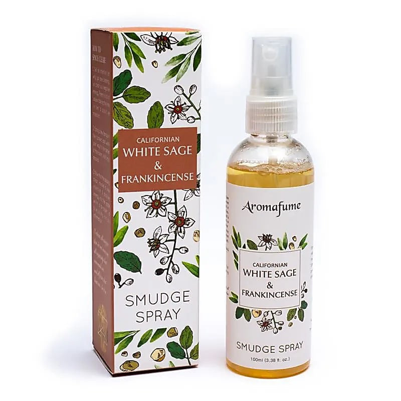 Aromafume Smudge Spray – Weißer Salbei & Palo Santo