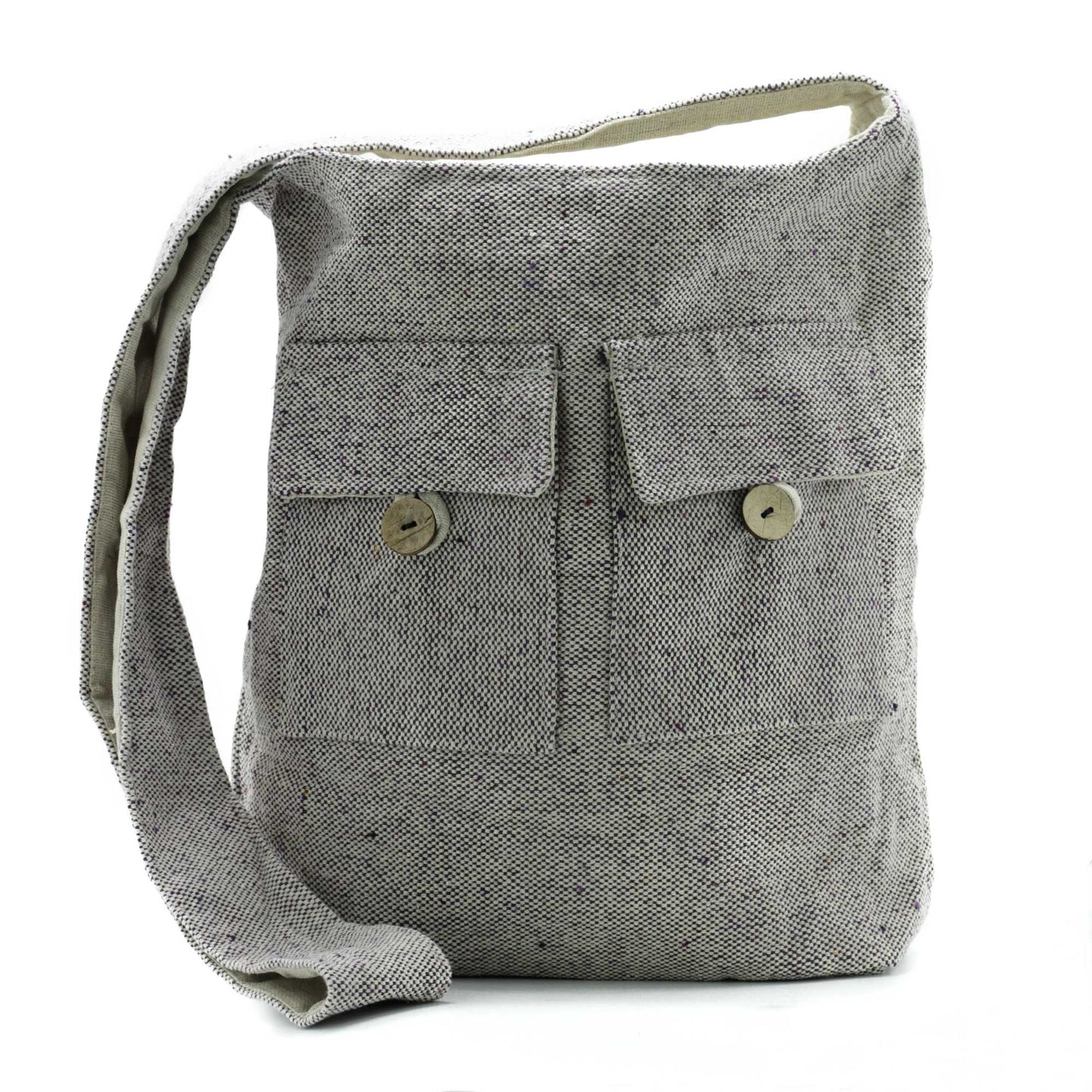 Cotton Pocket Bag - Lavender, 36cm
