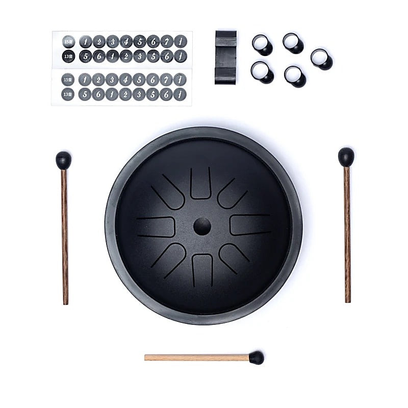 Hluru Tong Drum mit hohem Ton – 8 Töne in D-Dur