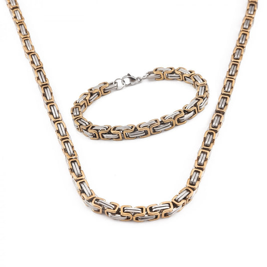 Jewelry set "Torslunda" – King Chain - different colors