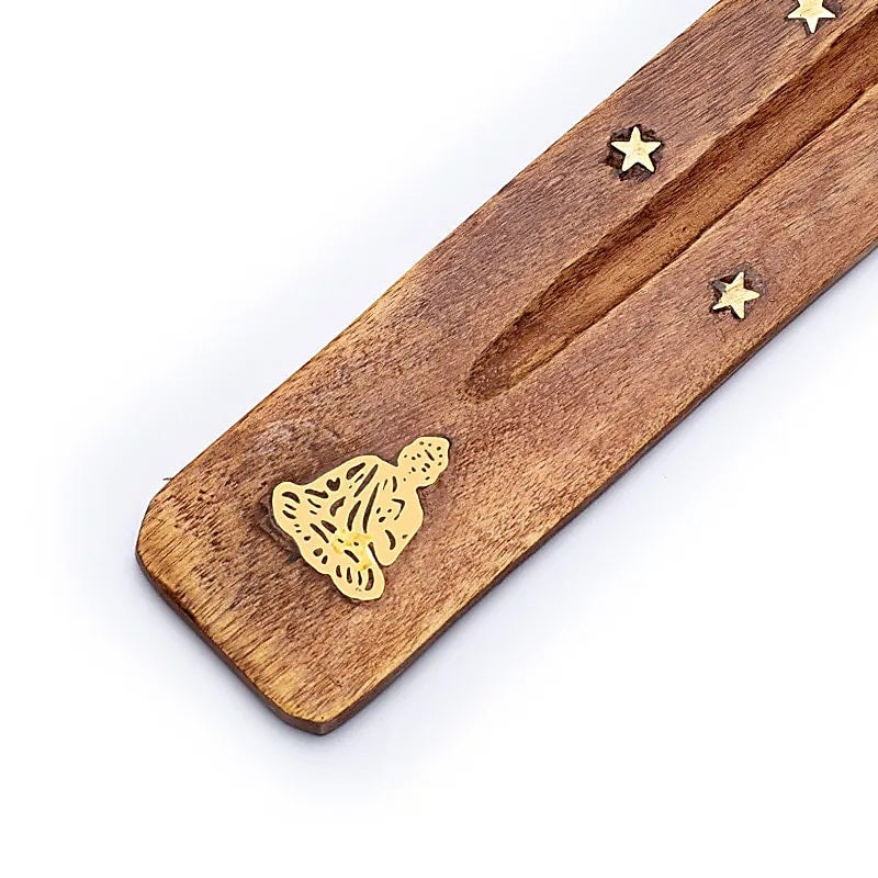 Räucherstäbchenhalter aus Holz - verschiedene Motive