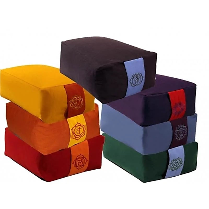 Meditations- und Yogakissen – Blau, 5. Chakra