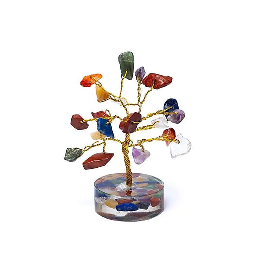 Edelsteinbaum – 80 mm „7 Chakren“