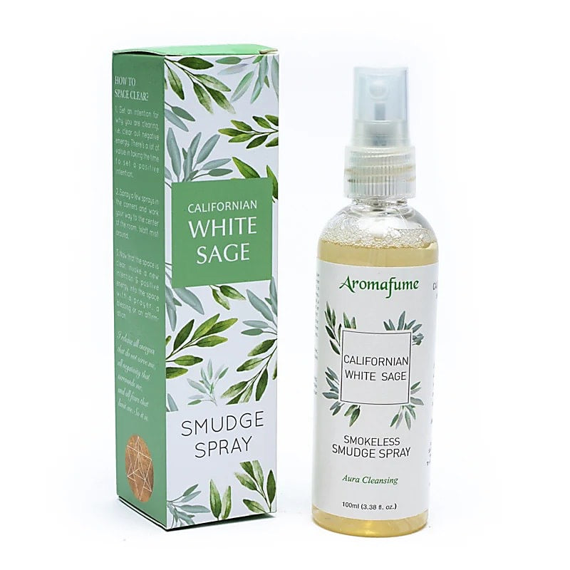 Aromafume Smudge Spray – Weißer Salbei & Palo Santo