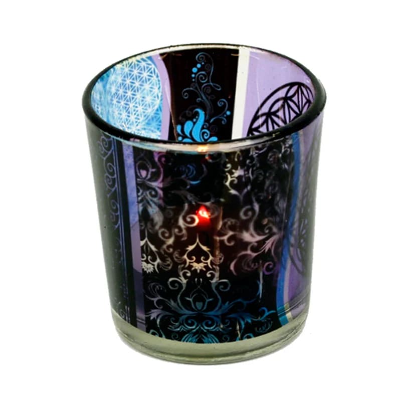 Kerzenständer "Blume des Lebens"