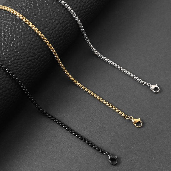 Box chain – 3mm 60cm (2025)