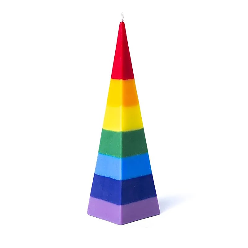 Unparfümierte Pyramidenkerze - Nachhaltiger & Fairer Handel