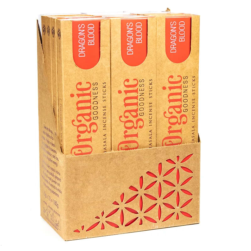 Rökelsepinnar "Dragons Blood" Song of India-Organic