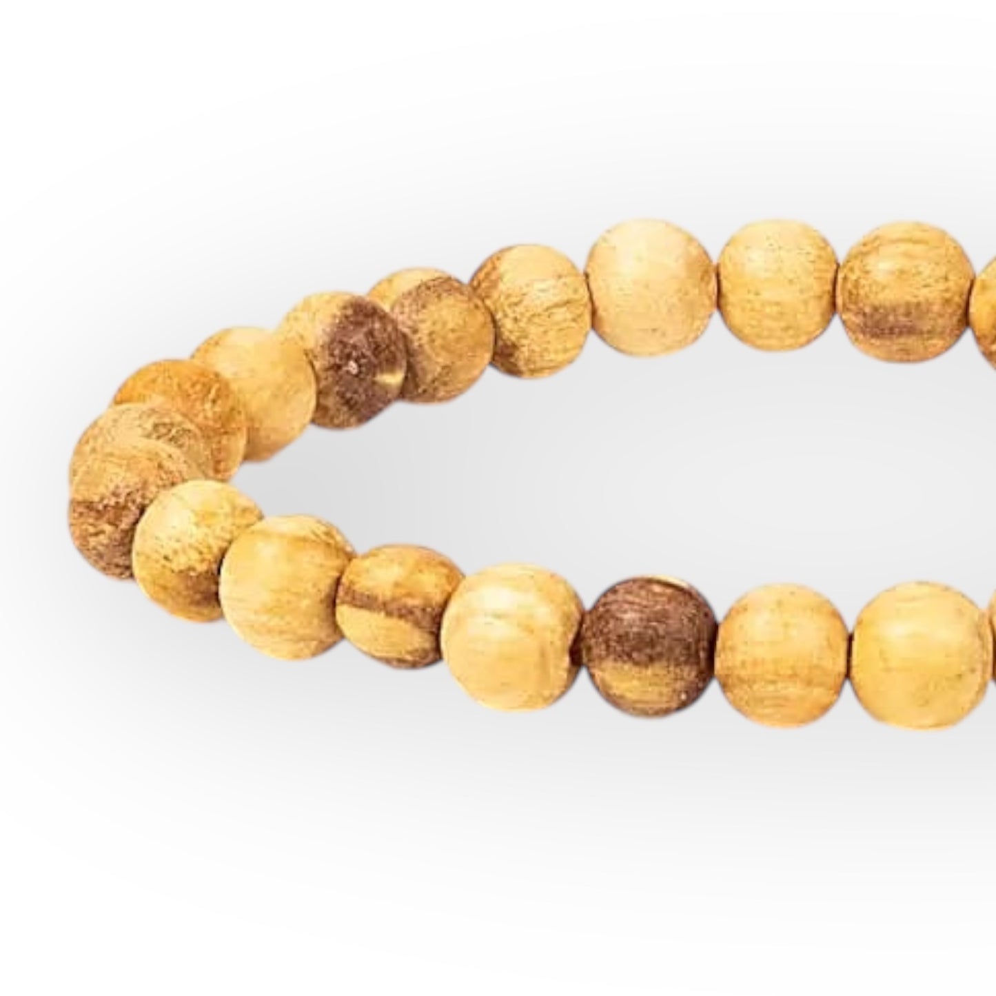 Palo Santo Armband, runde Perlen - Größe "S"