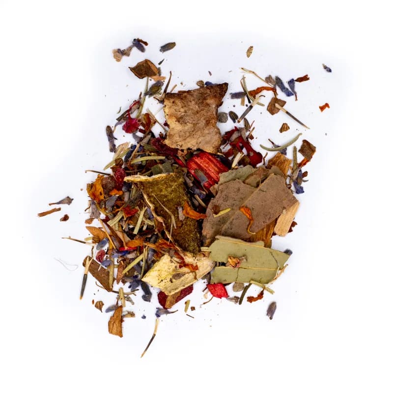 Natürlicher Räucherharz für Aromatherapie "Mandarine & Lorbeerblatt"