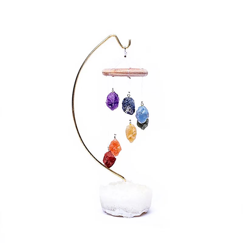 Mobilé Dekoration "Chakra-Kristallbalance"
