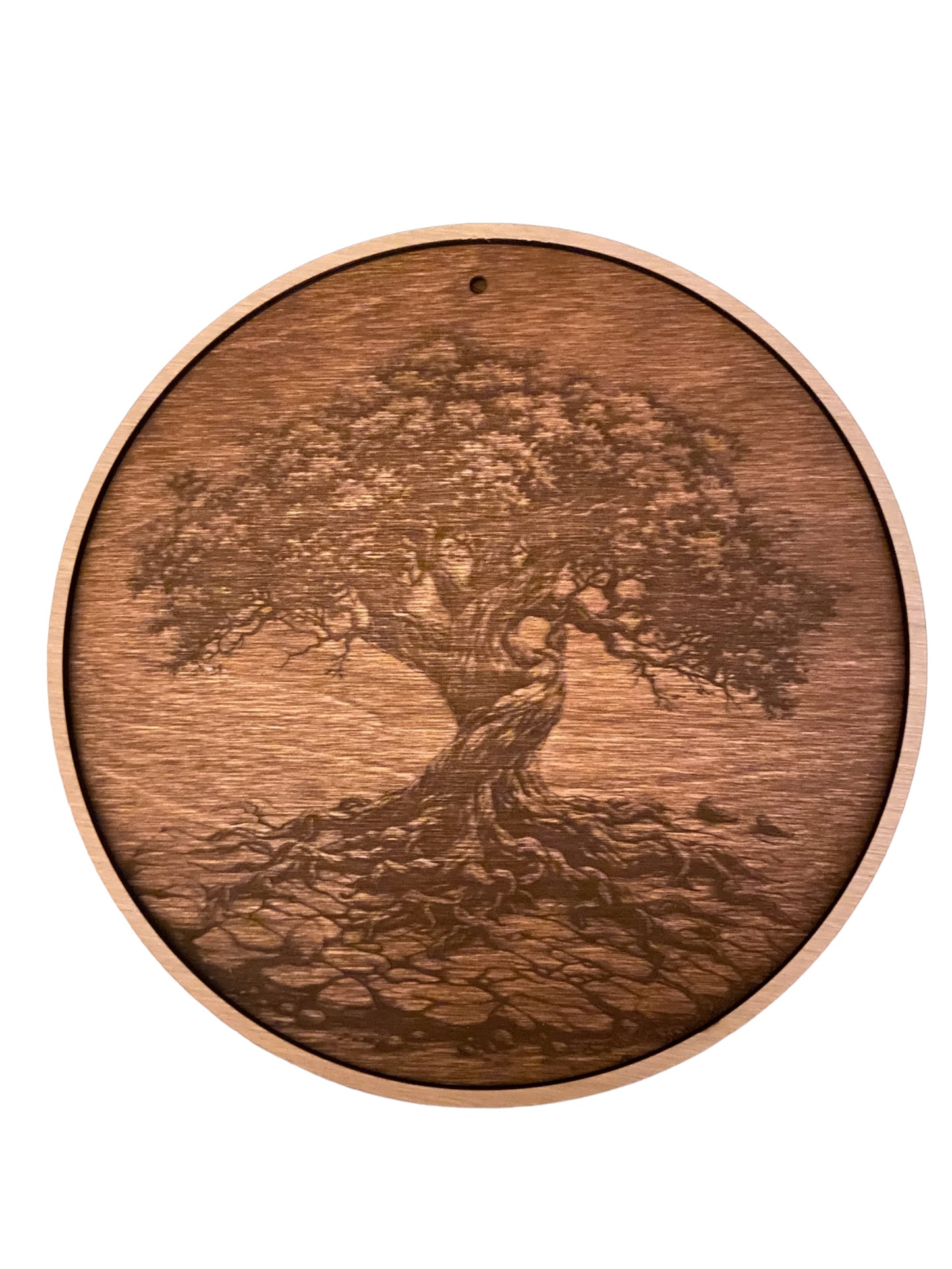 Wanddekoration "Tree of Life" mit Rahmen