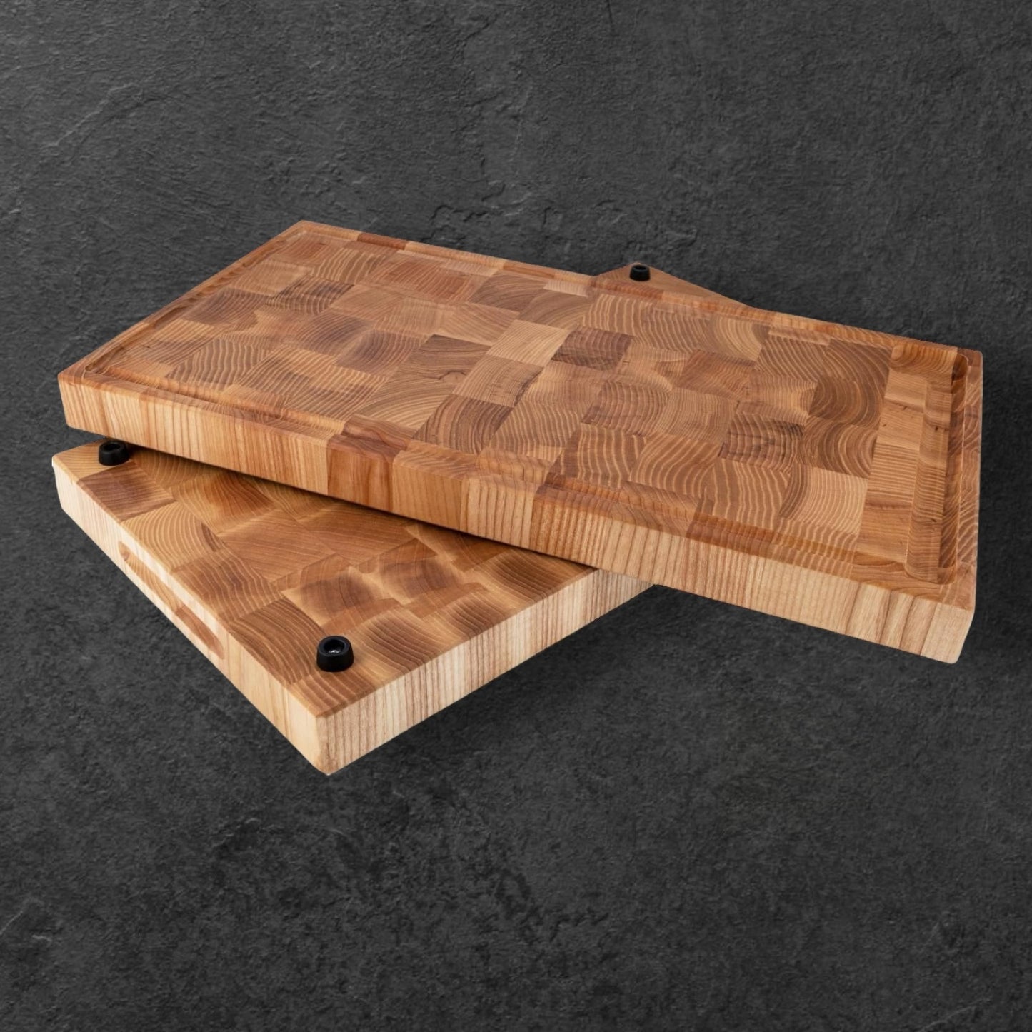 Massives Hackbrett aus edlem Eschenholz - 54 x 30 x 5 cm