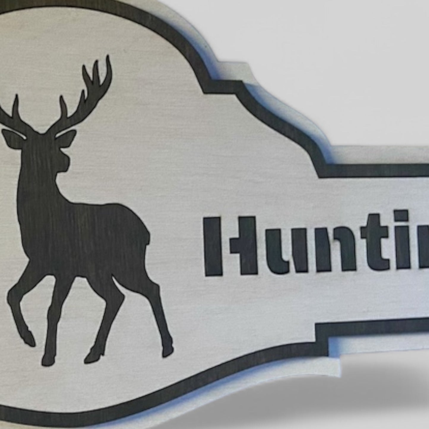 Wanddekoration „Gone out hunting“