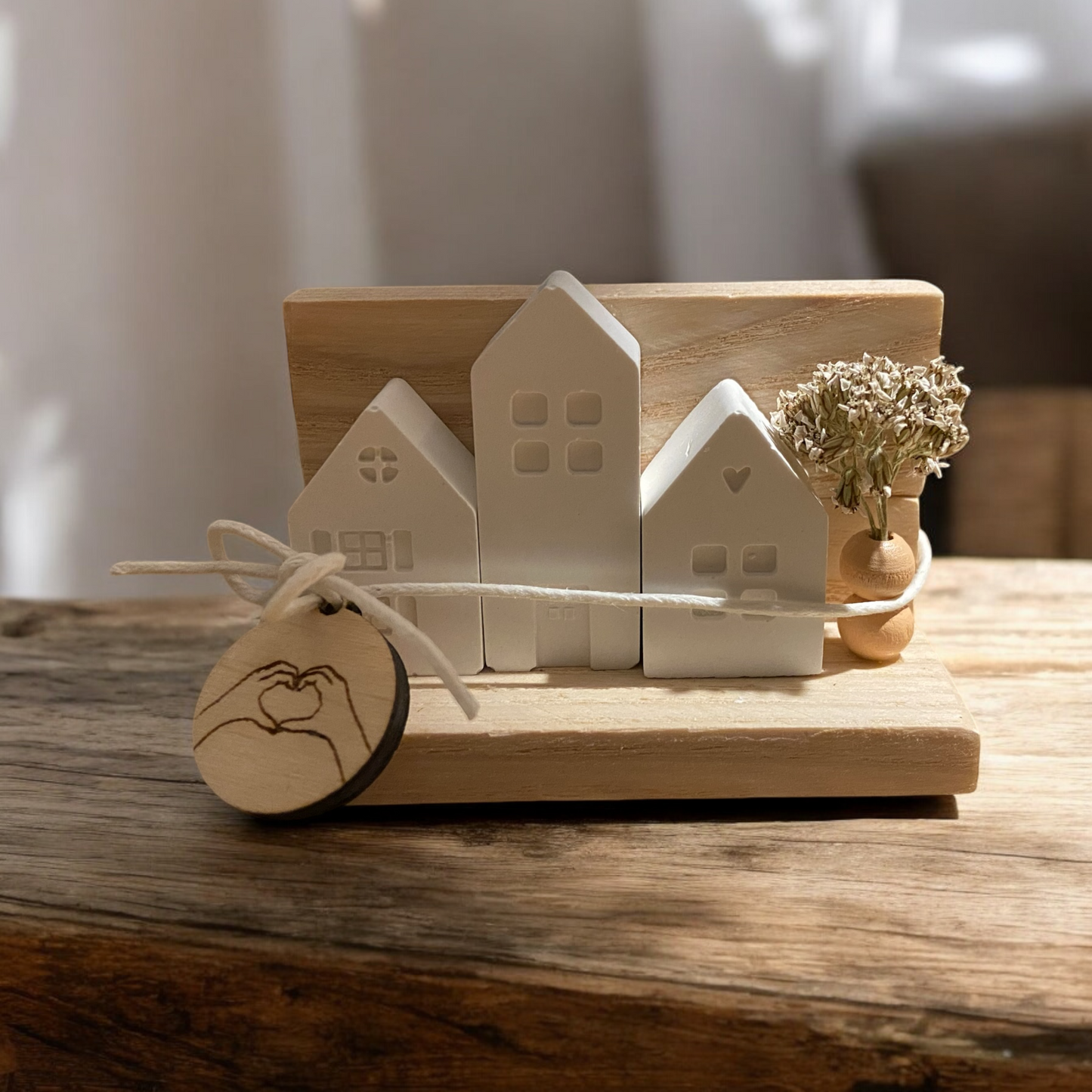 Miniaturhaus-Trio