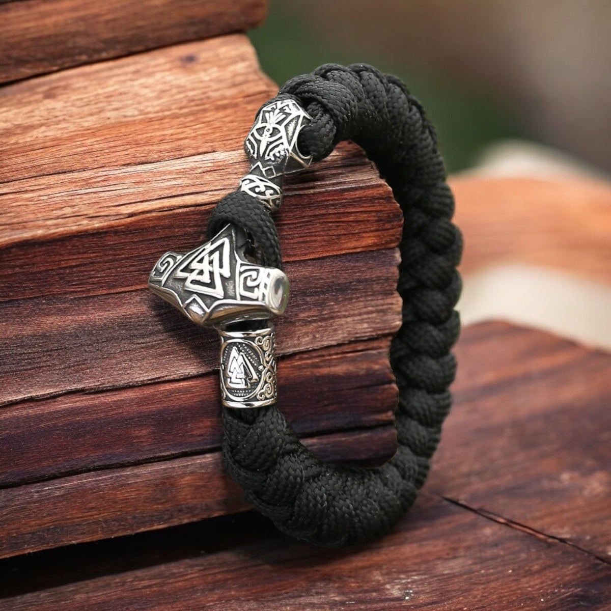 Armband "Thors Hammer-Valknut" (2025)