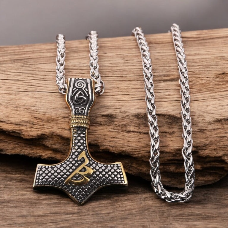 Halskette „Donnergott Mjölnir“ (2025)