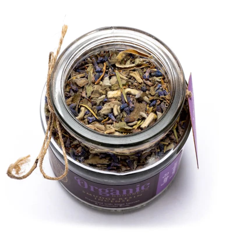 Natürliches Räucherharz für Aromatherapie "Salbei & Lavendel"
