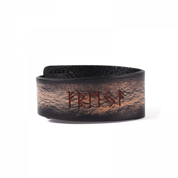 „Freya“ Armband aus Premiumleder, erhältlich in mehreren Farben