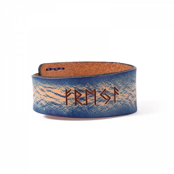 „Freya“ Armband aus Premiumleder, erhältlich in mehreren Farben