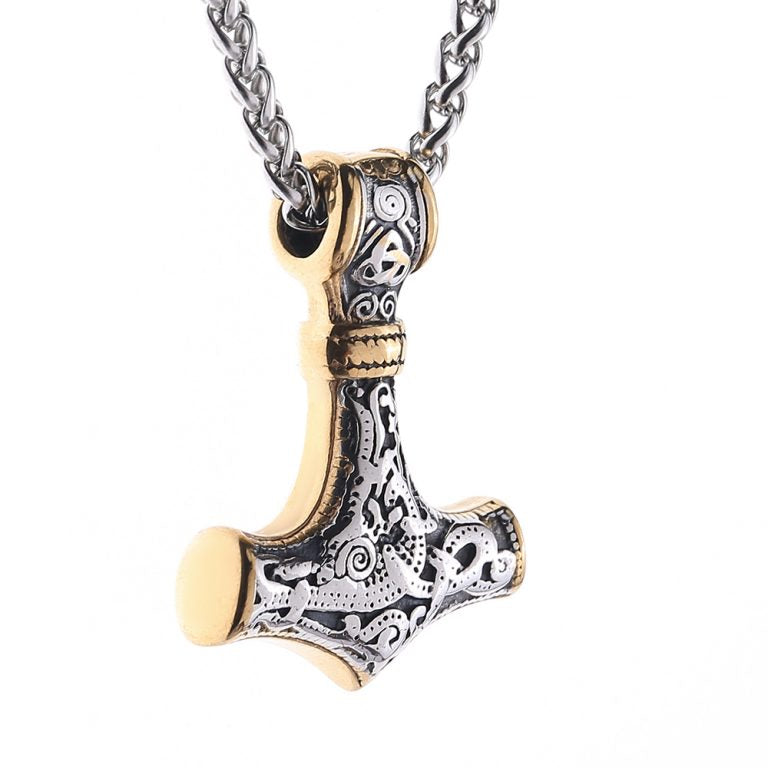 Halskette „Mjölnir Asgard-Knoten“