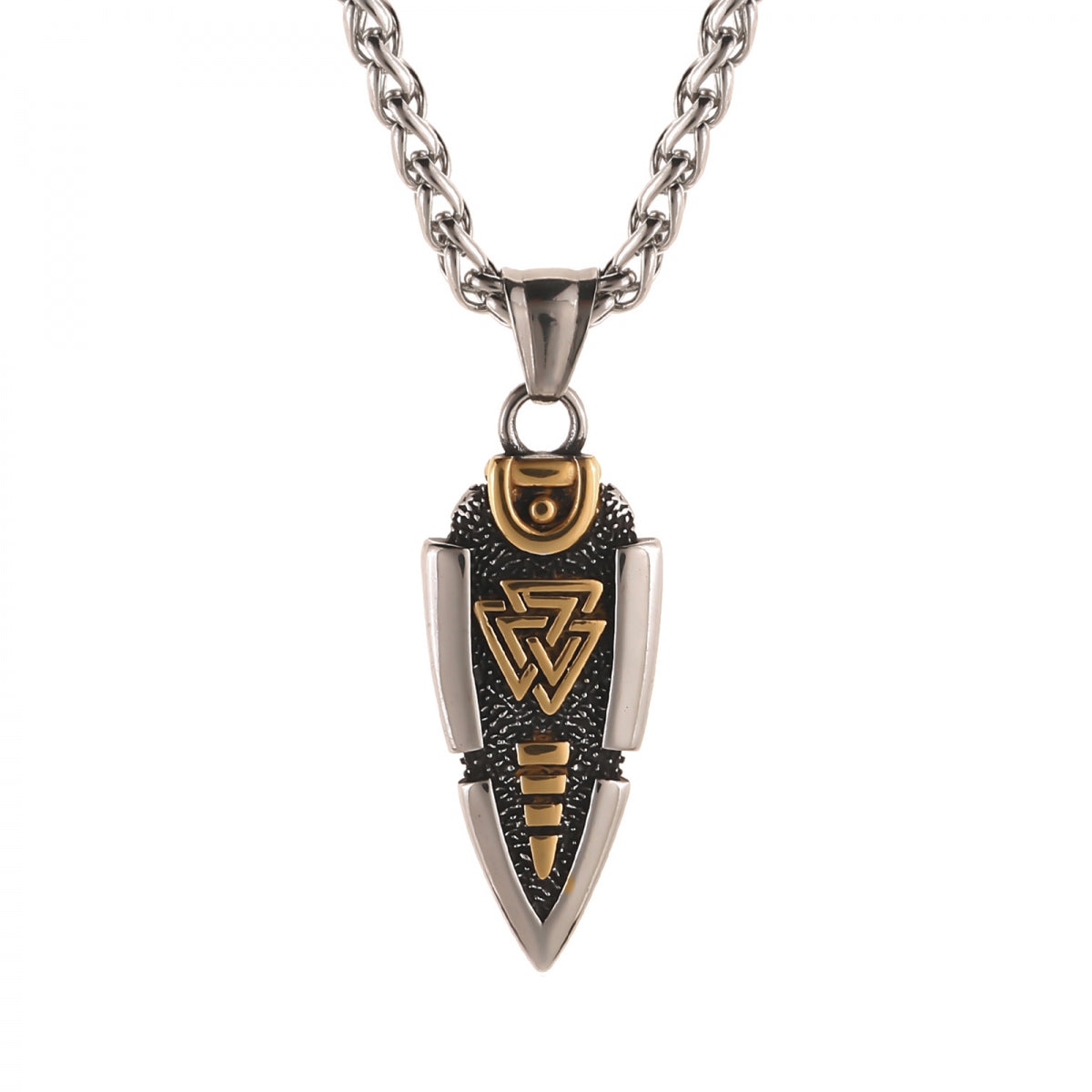 Halsband "Valknut-Arrowhead" (2025)