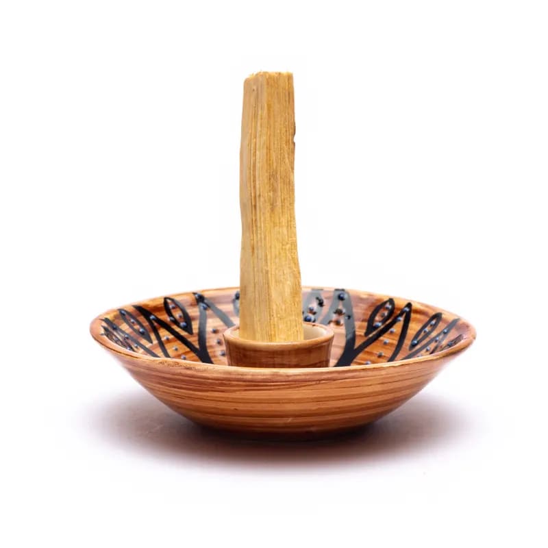 Palo Santo Räucherstäbchenhalter – Keramikhalter für sicheres Abbrennen