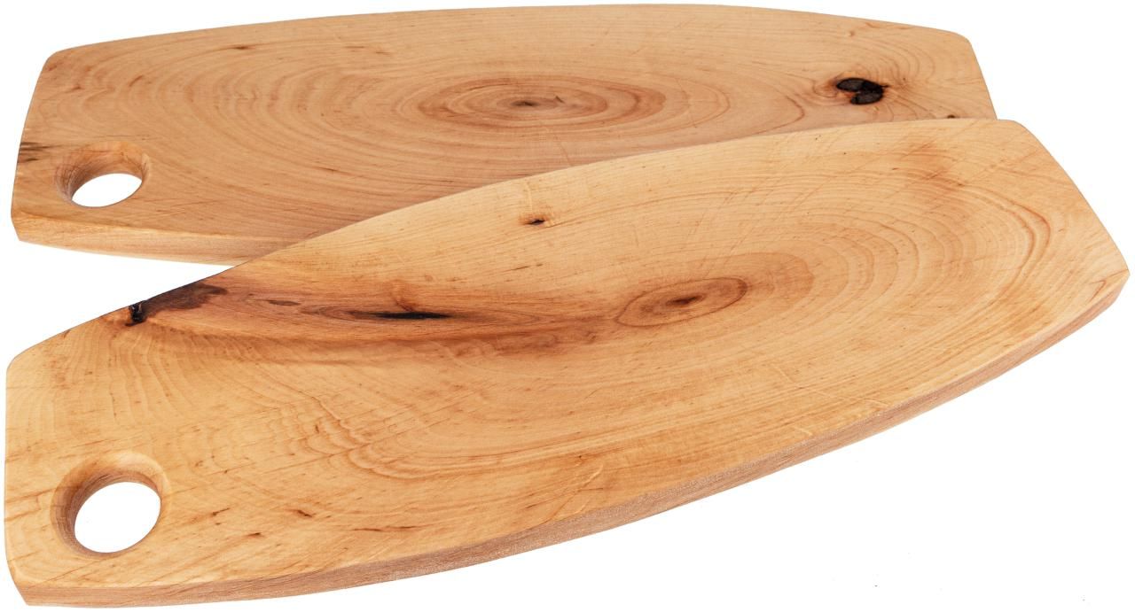 Rustikales Brotschneidebrett aus Erlenholz