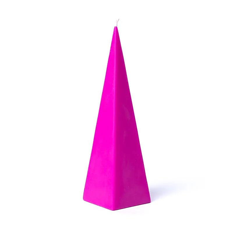 Unparfümierte Pyramidenkerze - Nachhaltiger & Fairer Handel