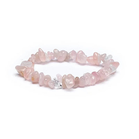 Armband "Splitter" - Rosenquarz