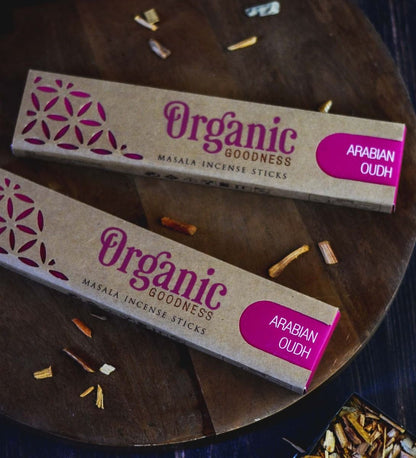 Rökelsepinnar Arabian Oudh "Song of India" Organic