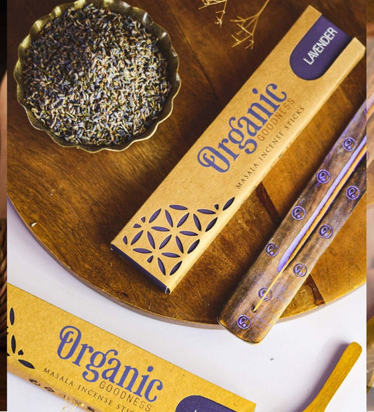 Rökelsepinnar "Lavendel" Song of India-Organic