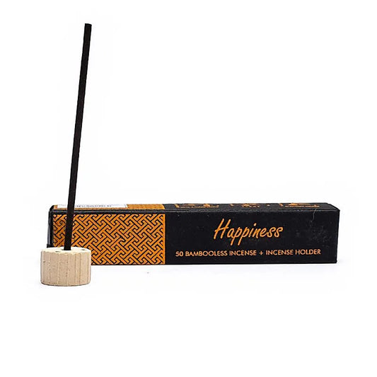 Bambooless Herbal-rökelsepinnar "Happiness" Song of India